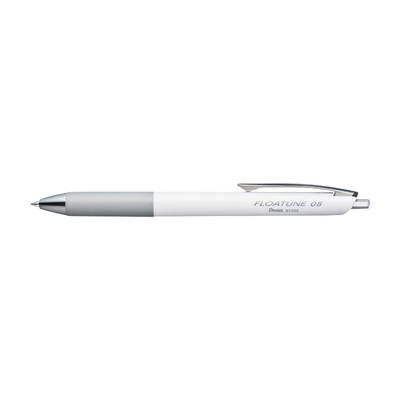 Pentel Floatune Retractable Rollerball 0.8mm Black Pack of 12 BY208-AX