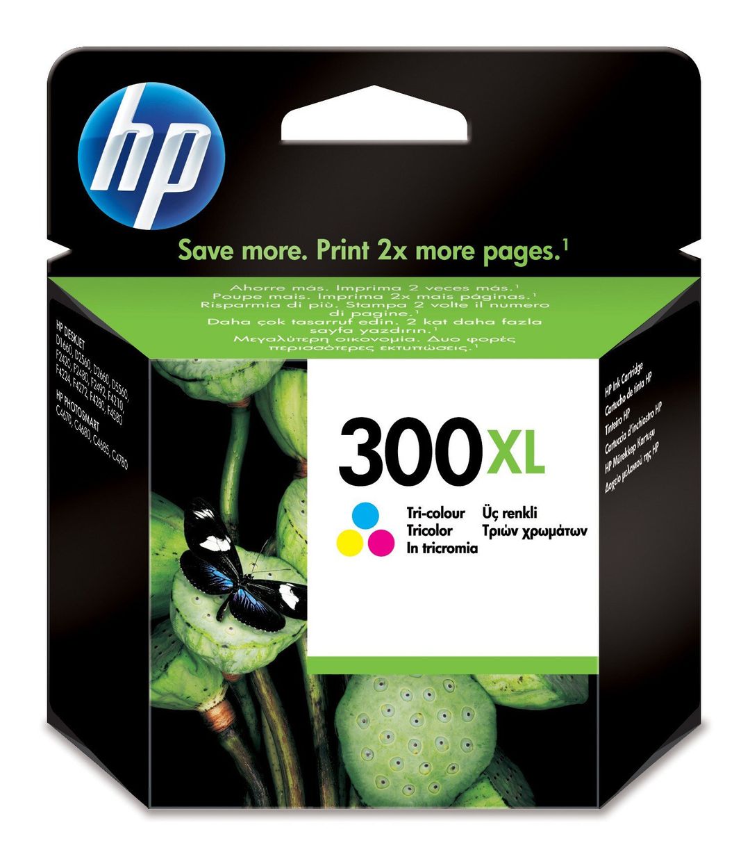 HP 300XL High Yield Tri-color Original Ink Cartridge - Image 1