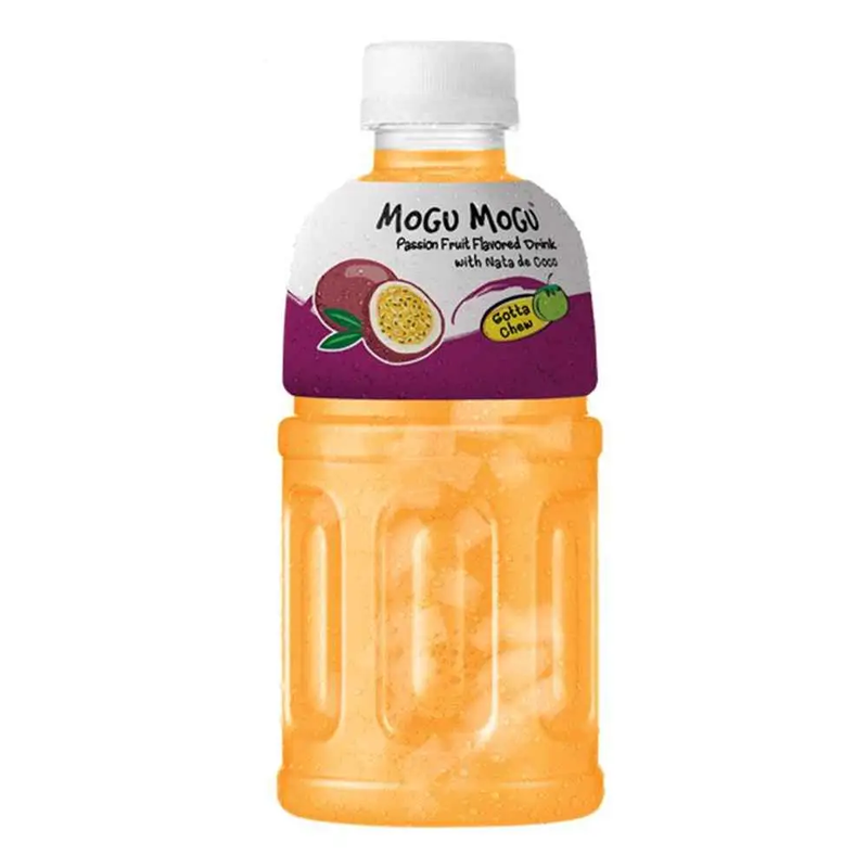Mogu Mogu Passion Fruit Drink Multipack, 24 x 320 ml - Image 1