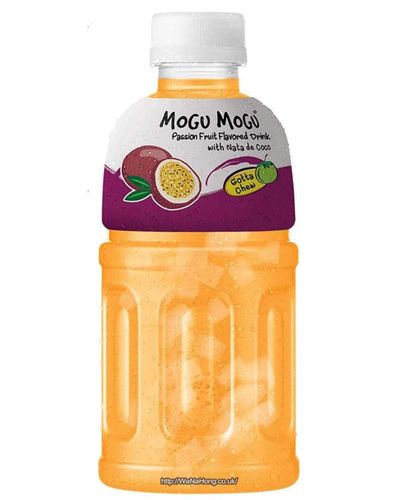 Mogu Mogu Passion Fruit Drink Multipack, 24 x 320 ml - Thumbnail 2