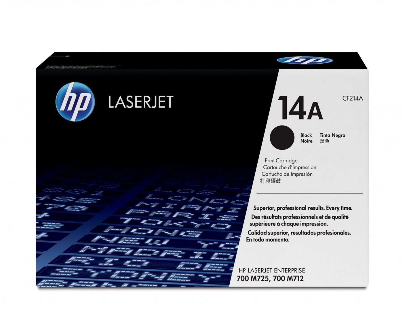 HP 14A Black Original LaserJet Toner Cartridge - Image 1