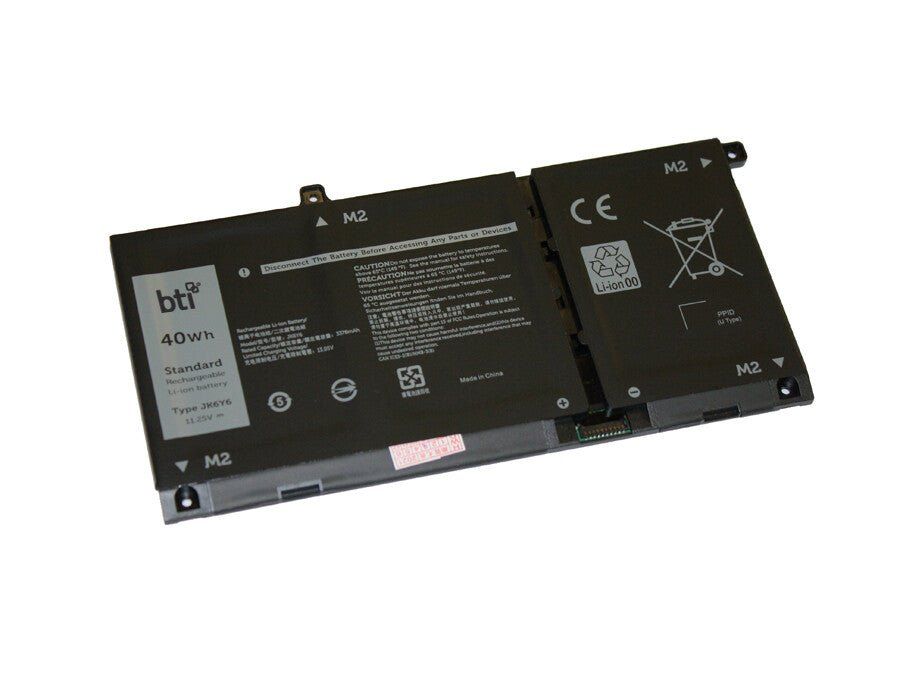BTI 40Wh 3 cell JK6Y6 compatible battery for DELL VOSTRO 3410 INSPIRON - Image 1