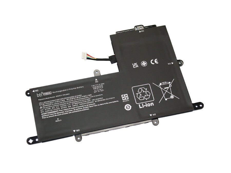 BTI 38Wh 2 cell FO02037XL-PL compatible battery for HP - COMPAQ CHROME - Image 1
