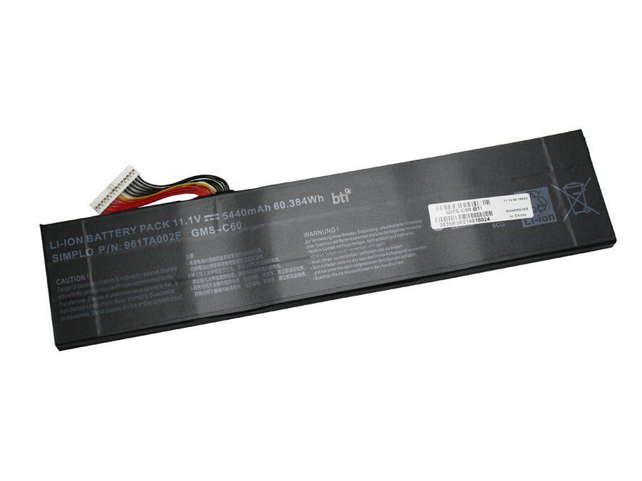 BTI 60.3 6 cell 961TA002F compatible battery for RAZER RZ09-007 RZ09-0 - Image 1