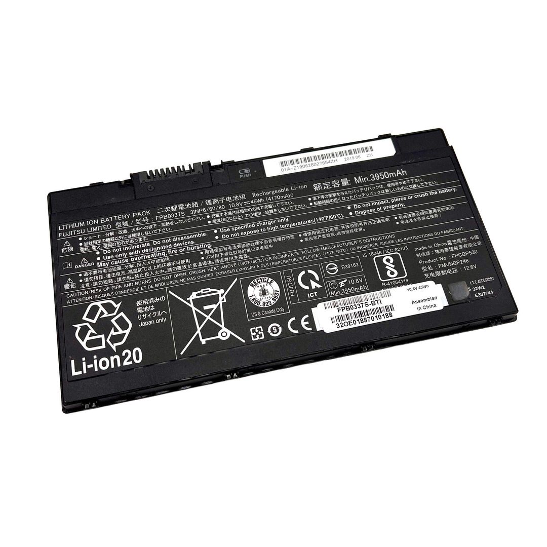 BTI Replacement 3 cell battery for Fujitsu Lifebook U727 U728 U729 U729X series - Image 1