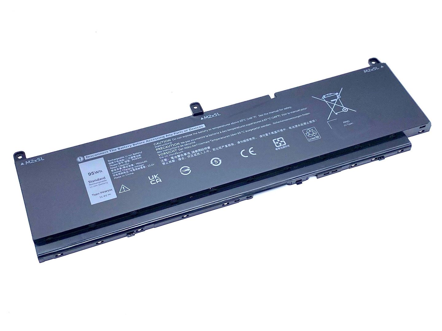 BTI C903V compatible 95Wh 6-cell battery for Dell Precision 7550 / 775 - Image 1