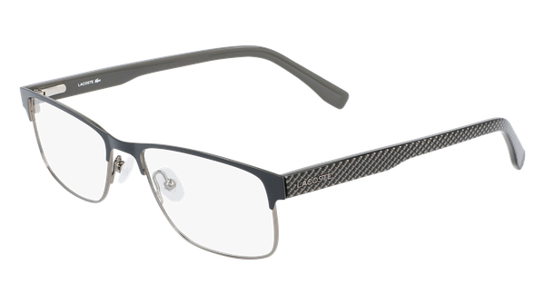 Lacoste Mężczyzna Lacoste L2217 033 Oprawki optyczne Metal Beczka karabinowa Kwadratowy Normalna Fotochromatyczny