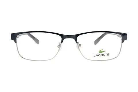 Lacoste Mężczyzna Lacoste L2217 033 Oprawki optyczne Metal Beczka karabinowa Kwadratowy Normalna Fotochromatyczny - Thumbnail 2