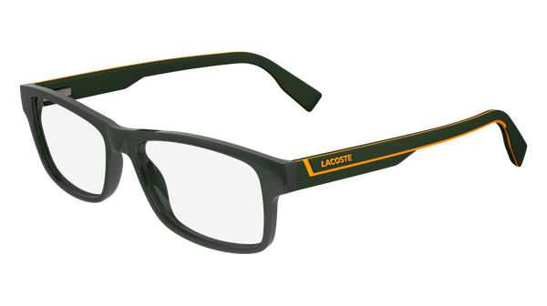 Lacoste Mężczyzna Lacoste 301 Oprawki optyczne BIO WSTĘP Zielony Kwadratowy Normalna Normalna