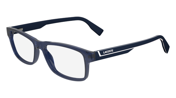 Lacoste 400 Man Optical frames Bio-inject Blue Squared Normal Normal - Thumbnail 2