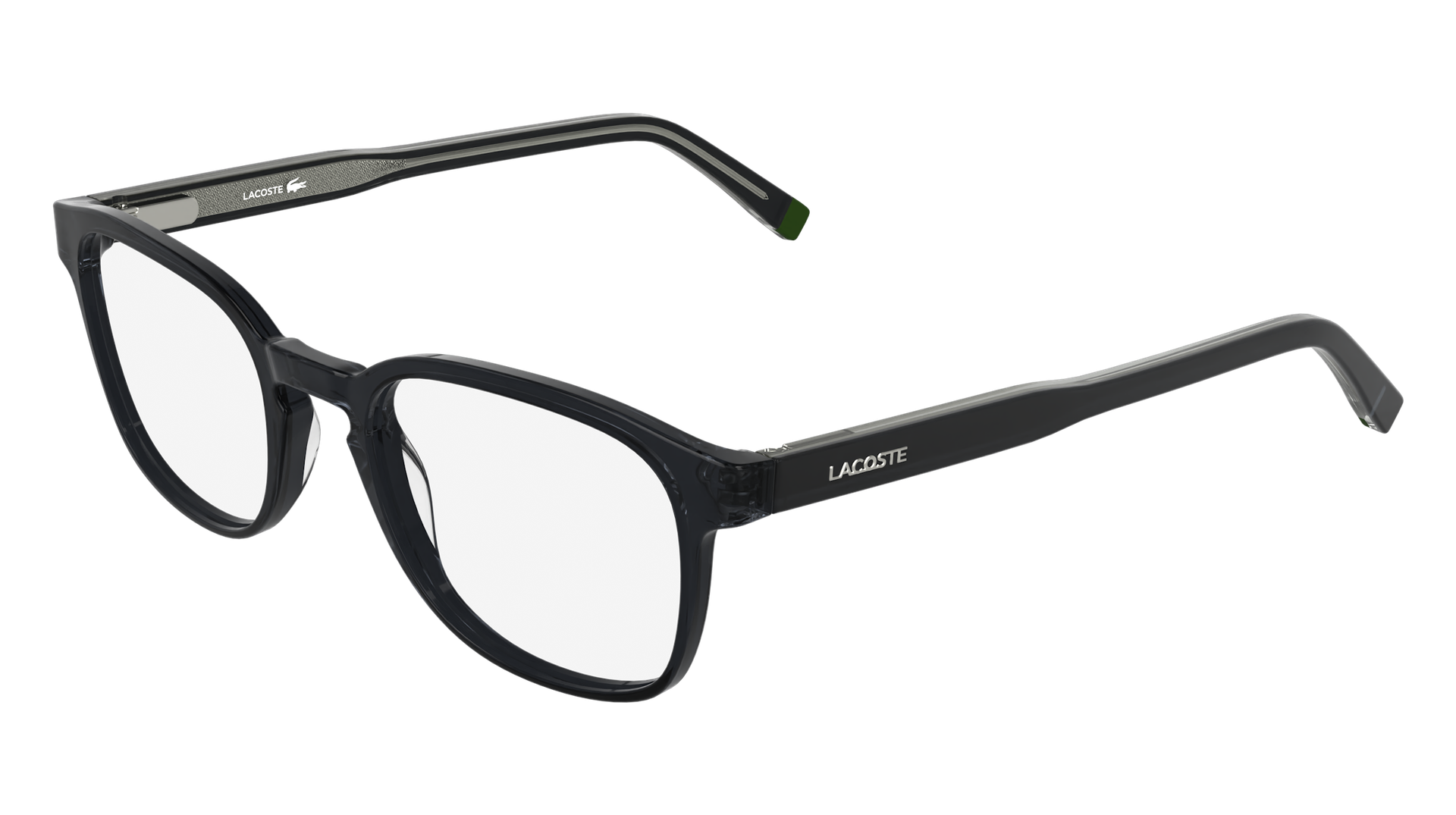 Lacoste Mężczyzna Lacoste L2964 001 Oprawki optyczne BIO WSTĘP Czarny Kwadratowy Normalna - Image 1