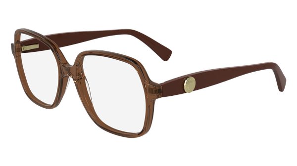 LONGCHAMP Kobieta LONGCHAMP LO2757 200 Oprawki optyczne Acetat Brązowy Kwadratowy Normalna