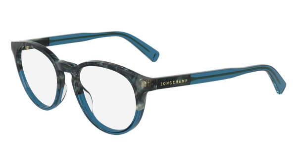 Longchamp Women's LO2752-408 Pair Of Glasses in Blue - Thumbnail 2