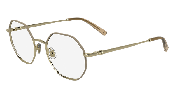 LONGCHAMP Kobieta LONGCHAMP LO2166 727 Oprawki optyczne Metal Złoty Kwadratowy Normalna