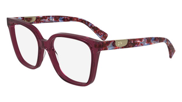 LONGCHAMP Kobieta LONGCHAMP LO2765 500 Oprawki optyczne Acetat Fioletowy Kwadratowy Normalna