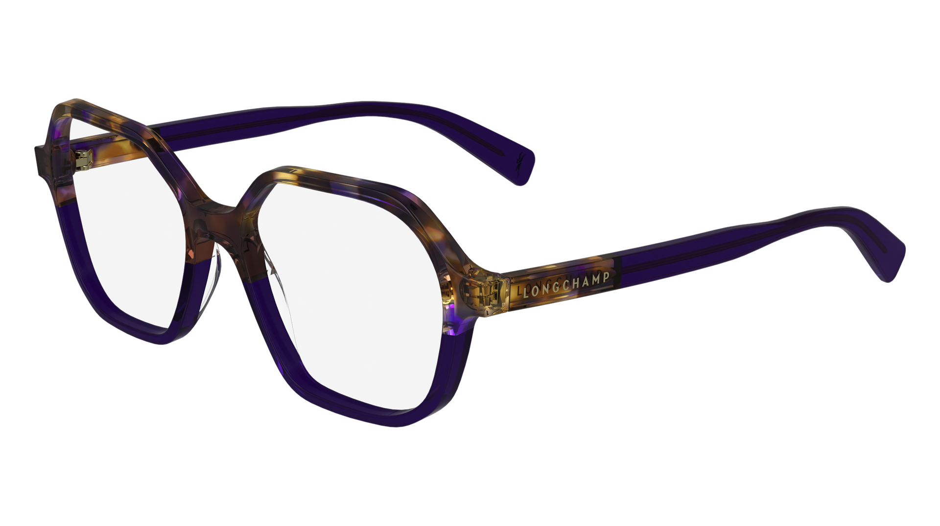 LONGCHAMP Kobieta LONGCHAMP LO2740 505 Oprawki optyczne Acetat Fioletowy Kwadratowy Normalna - Image 1