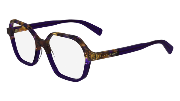 LONGCHAMP Kobieta LONGCHAMP LO2740 505 Oprawki optyczne Acetat Fioletowy Kwadratowy Normalna