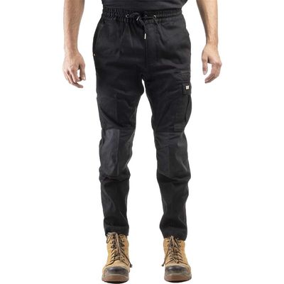 Caterpillar Mens Dynamic Trousers Black 38" 30"