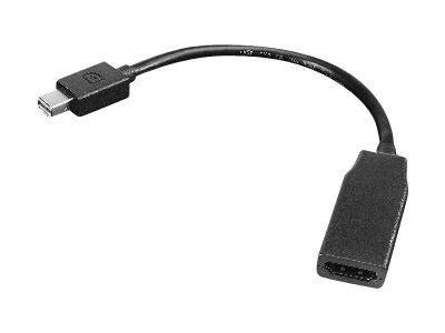 Lenovo 0B47089 video cable adapter 0.2 m Mini DisplayPort HDMI Black - Image 1