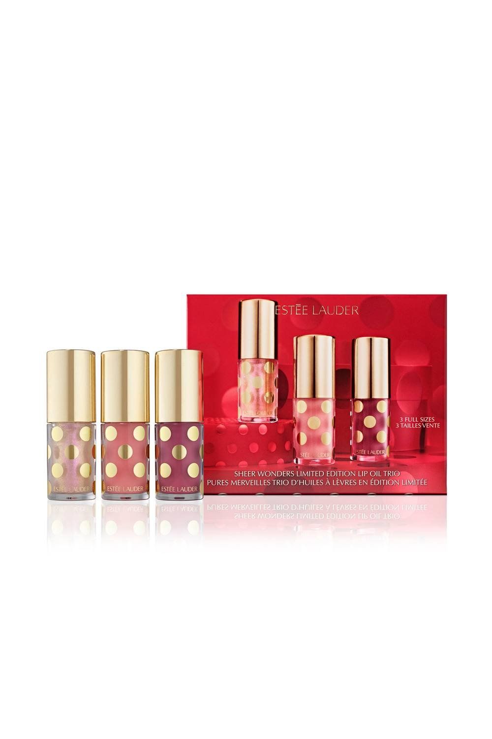 Estée Lauder Women's 3 Piece Lip Oil Gift Set - Image 1