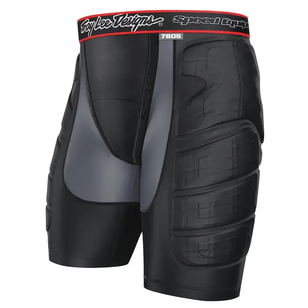 Troy Lee Designs 7605 Lower Protection Ultra Shorts Black - Image 1