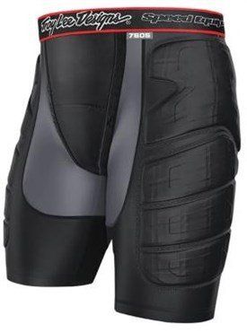 Troy Lee Designs 7605 Lower Protection Ultra Shorts Black - Thumbnail 2