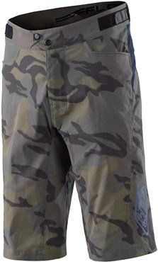 Troy Lee Designs Flowline MTB Shorts without Liner Camo Army - Thumbnail 2