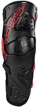 Troy Lee Designs Triad Knee/Shin Hard Shell Guards Black - Thumbnail 2