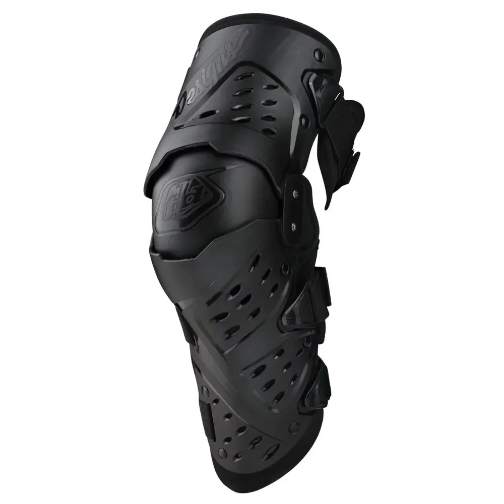 Troy Lee Designs Triad Knee/Shin Hard Shell Guards Black - Image 1