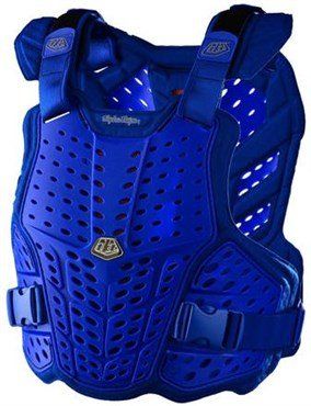 Troy Lee Designs Rockfight Youth Chest Protector One Size Blue - Thumbnail 2