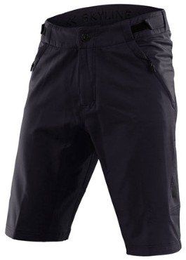 Troy Lee Designs Skyline MTB Shorts with Pad Mono Black - Thumbnail 2