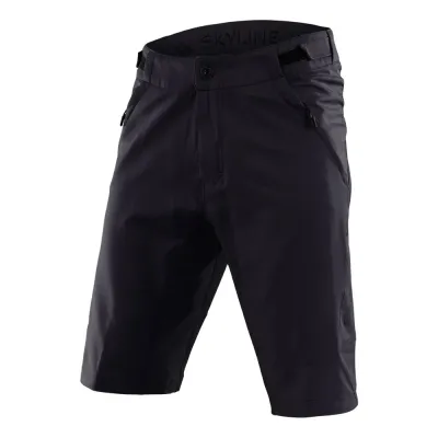 Troy Lee Designs Skyline MTB Shorts with Pad Mono Black