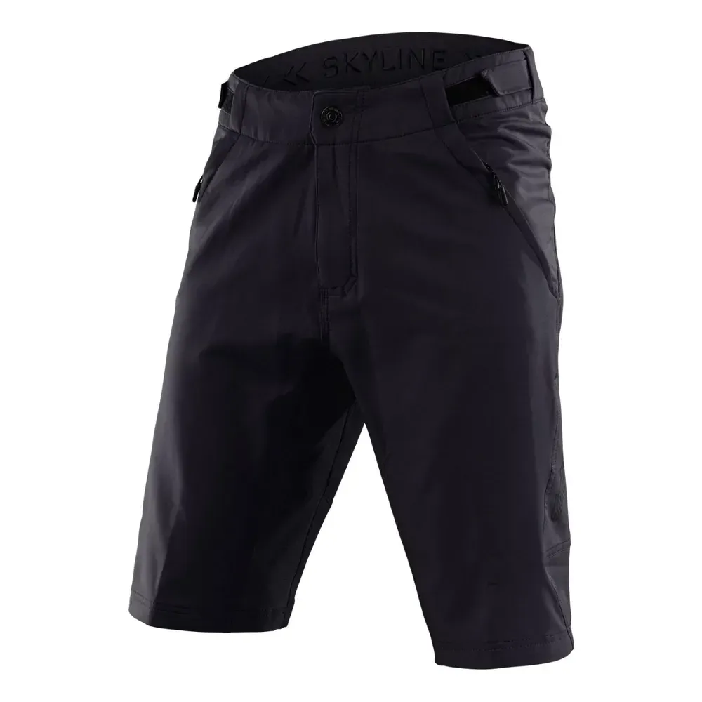 Troy Lee Designs Skyline MTB Shorts with Pad Mono Black - Image 1