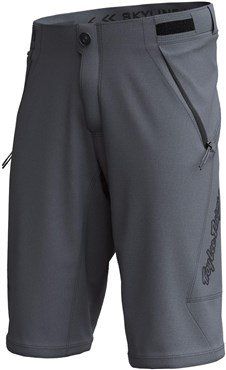 Troy Lee Designs Skyline MTB Shorts Shell Mono Charcoal - Thumbnail 2