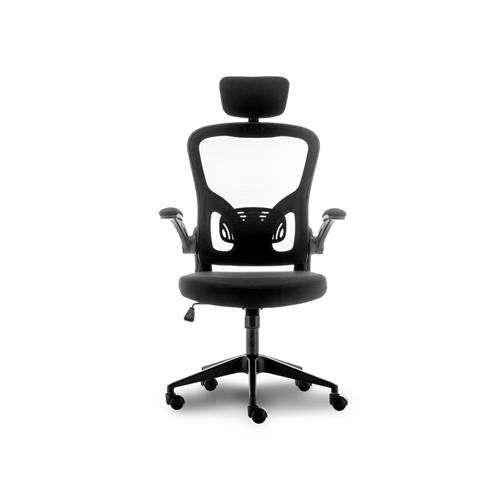 Urban Factory ERGO: SIMPLE ERGONOMIC ADJUSTABLE WORKING CHAIR BLACK - Image 1