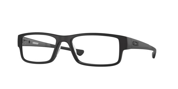 Oakley Mężczyzna Oakley OX8046 AIRDROP 804601 Oprawki optyczne O_matter Czarny Kwadratowy Normalna