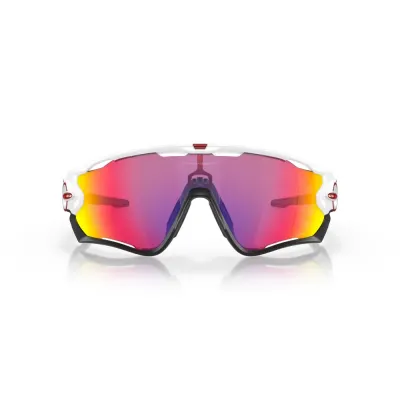 Oakley Jawbreaker Sunglasses Polished White/Prizm Road