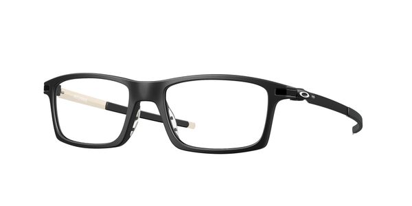Oakley Mężczyzna Oakley OX8050 PITCHMAN 805001 Oprawki optyczne O_matter Czarny Kwadratowy Normalna