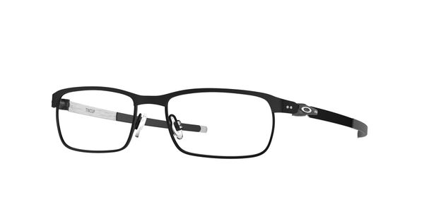 Oakley Mężczyzna Oakley OX3184 TINCUP 318401 Oprawki optyczne Stal Czarny Kwadratowy Normalna