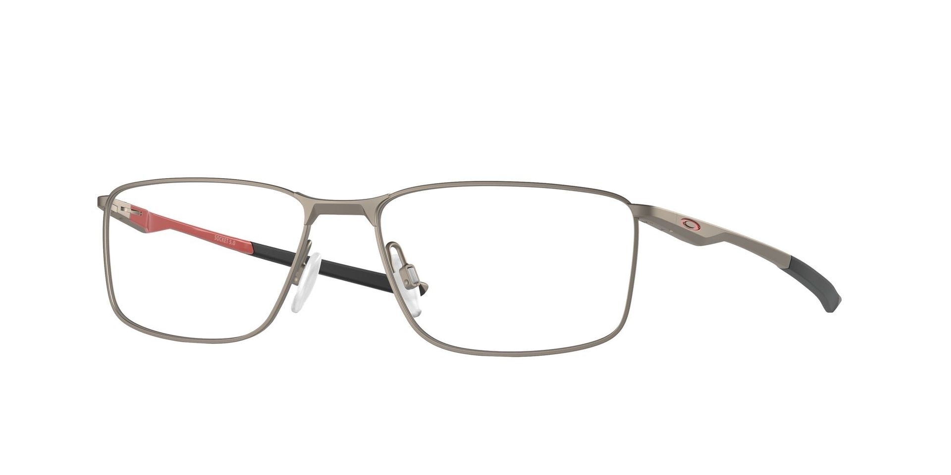 Oakley Man Oakley OX3217 SOCKET 5.0 321703 Optical frames Metal Silver Squared Normal - Image 1