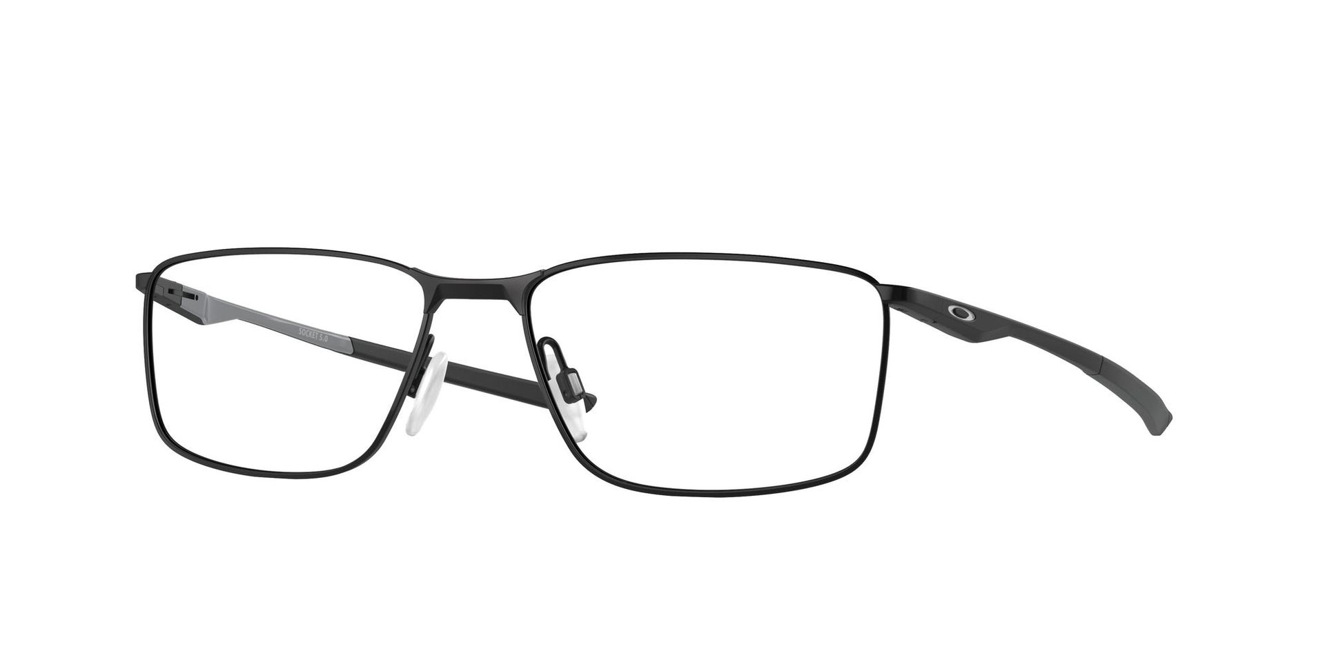 Oakley Mężczyzna Oakley OX3217 SOCKET 5.0 321701 Oprawki optyczne Metal Czarny Kwadratowy Normalna - Image 1