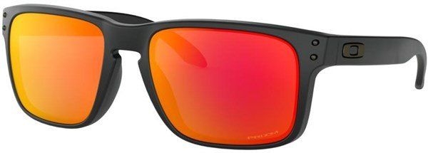 Oakley Holbrook Sunglasses Matte Black/Prizm Ruby - Thumbnail 2