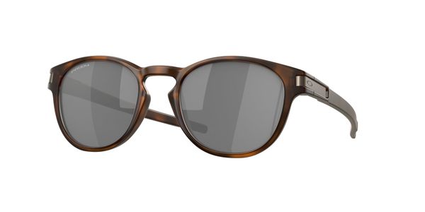 Oakley Unisex Oakley OO9265 LATCH 926522 Okulary przeciwsłoneczne O_matter Brązowy Szary Okrągły Normalna Prizm