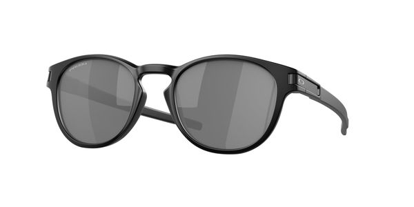 Oakley Unisex Oakley OO9265 LATCH 926527 Okulary przeciwsłoneczne O_matter Czarny Szary Okrągły Normalna Prizm