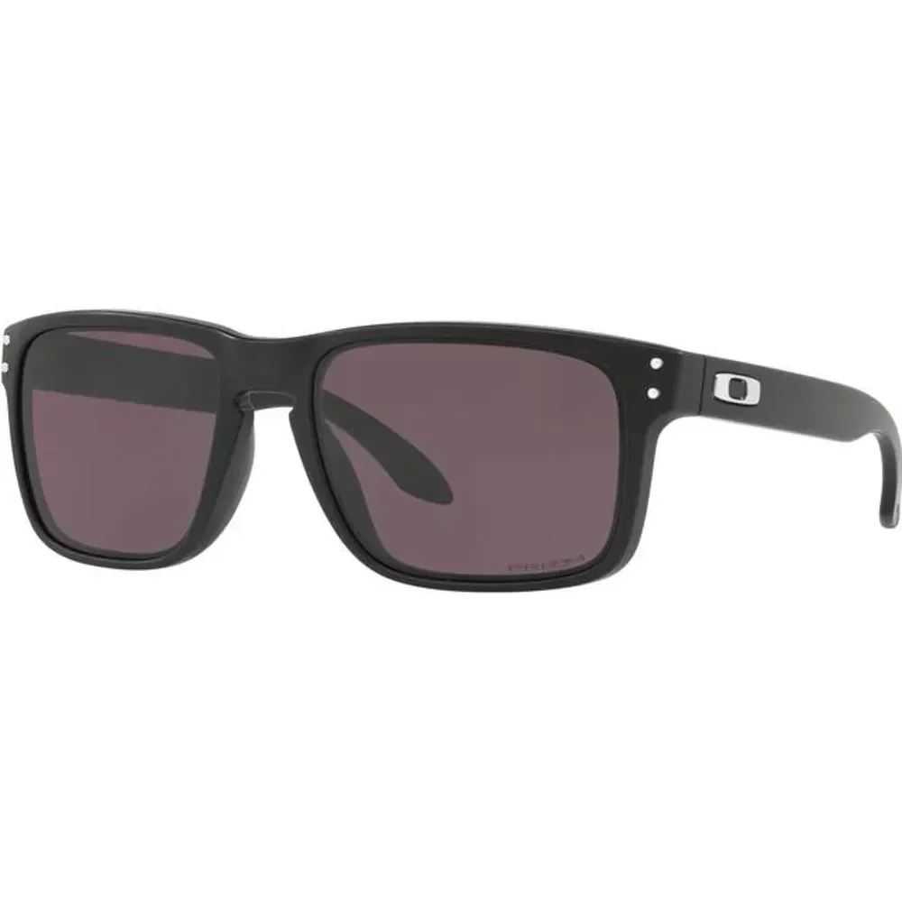 Oakley Holbrook Sunglasses Matte Black/Prizm Grey - Image 1