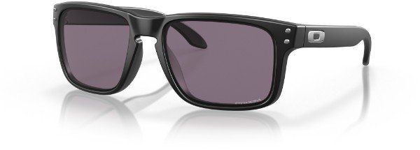 Oakley Holbrook Sunglasses Matte Black/Prizm Grey - Thumbnail 2