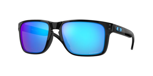 Oakley Mężczyzna Oakley OO9417 HOLBROOK XL 941703 Okulary przeciwsłoneczne O_matter Czarny Niebieski Kwadratowy Normalna Prizm