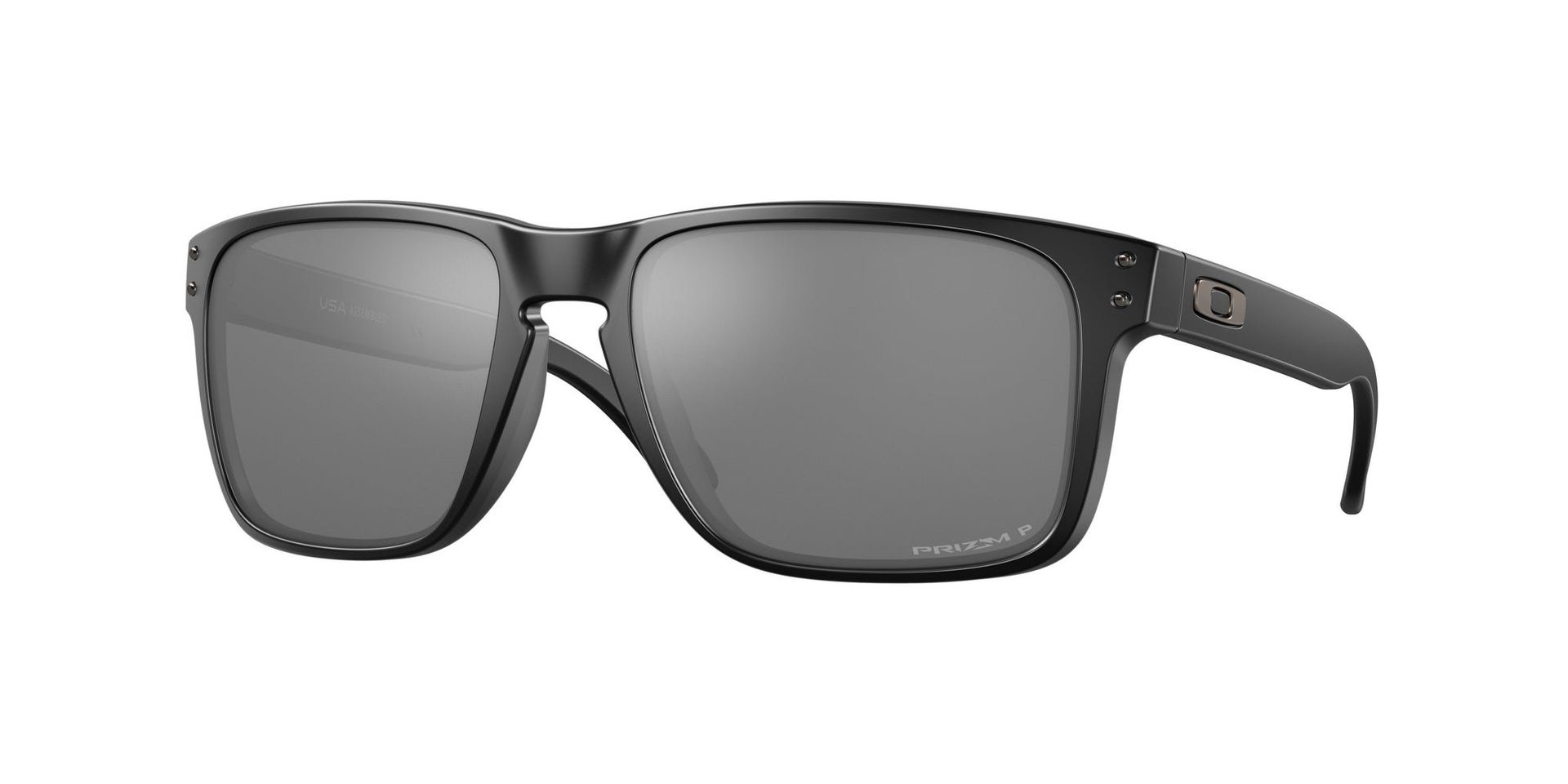 Oakley Man Oakley OO9417 HOLBROOK XL 941705 Sunglasses O_matter Black Grey Squared Polarized Prizm - Image 1