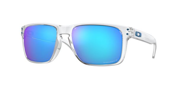 Oakley Mężczyzna Oakley OO9417 HOLBROOK XL 941707 Okulary przeciwsłoneczne O_matter Przezroczysty Niebieski Kwadratowy Spolaryzowane Prizm