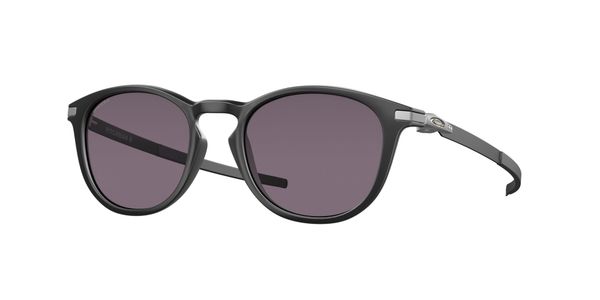Oakley Mężczyzna Oakley OO9439 PITCHMAN R 943901 Okulary przeciwsłoneczne O_matter Czarny Szary Okrągły Normalna Prizm